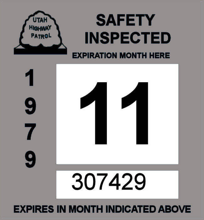 (image for) 1979 Utah Inspection Sticker